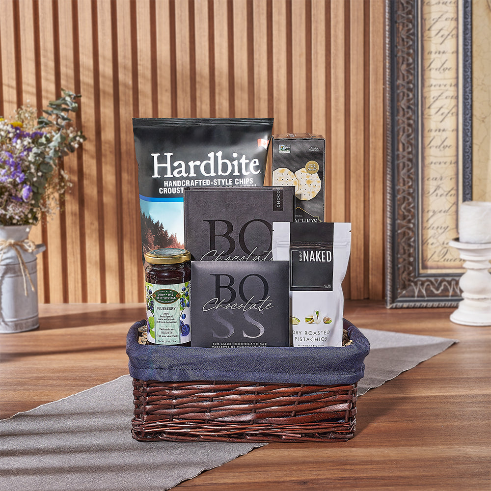 Happy Hanukkah Kosher Snack Basket from America Baskets - America  Delivery