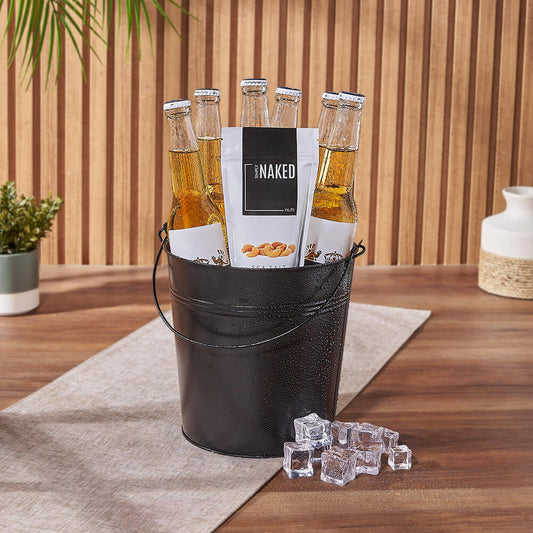 Corona Gift Bucket, beer gift, beer, nuts gift, nuts, America delivery