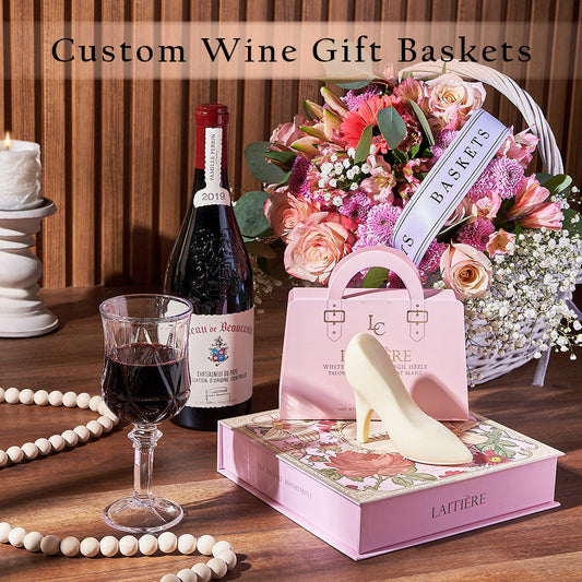 Custom Wine Gift Baskets - ensure that you give a gift that's as unique as they are, every time. America Delivery