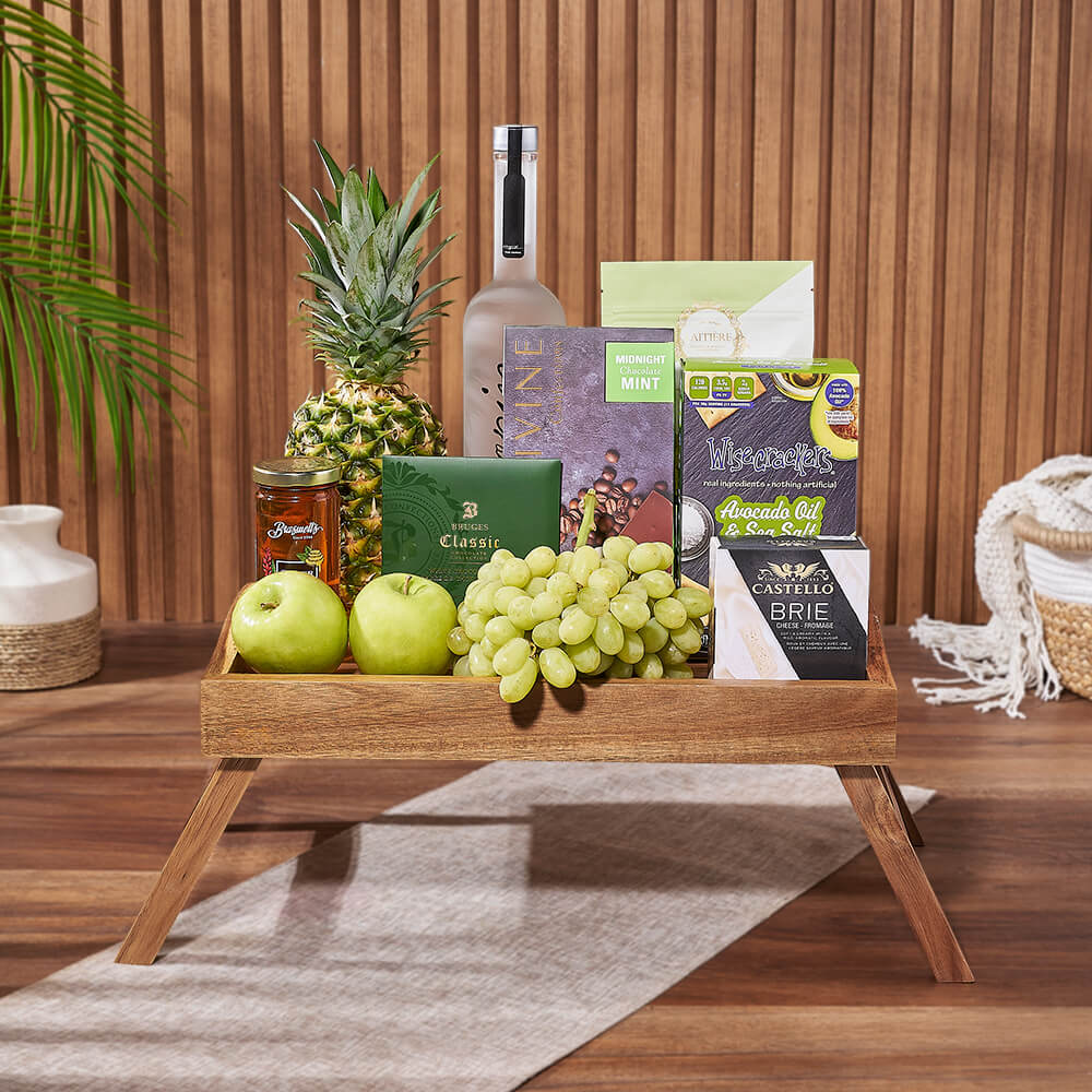 Fresh Fruits & Liquor Gift Set, fruit gift, fruit, chocolate gift, chocolate, America delivery
