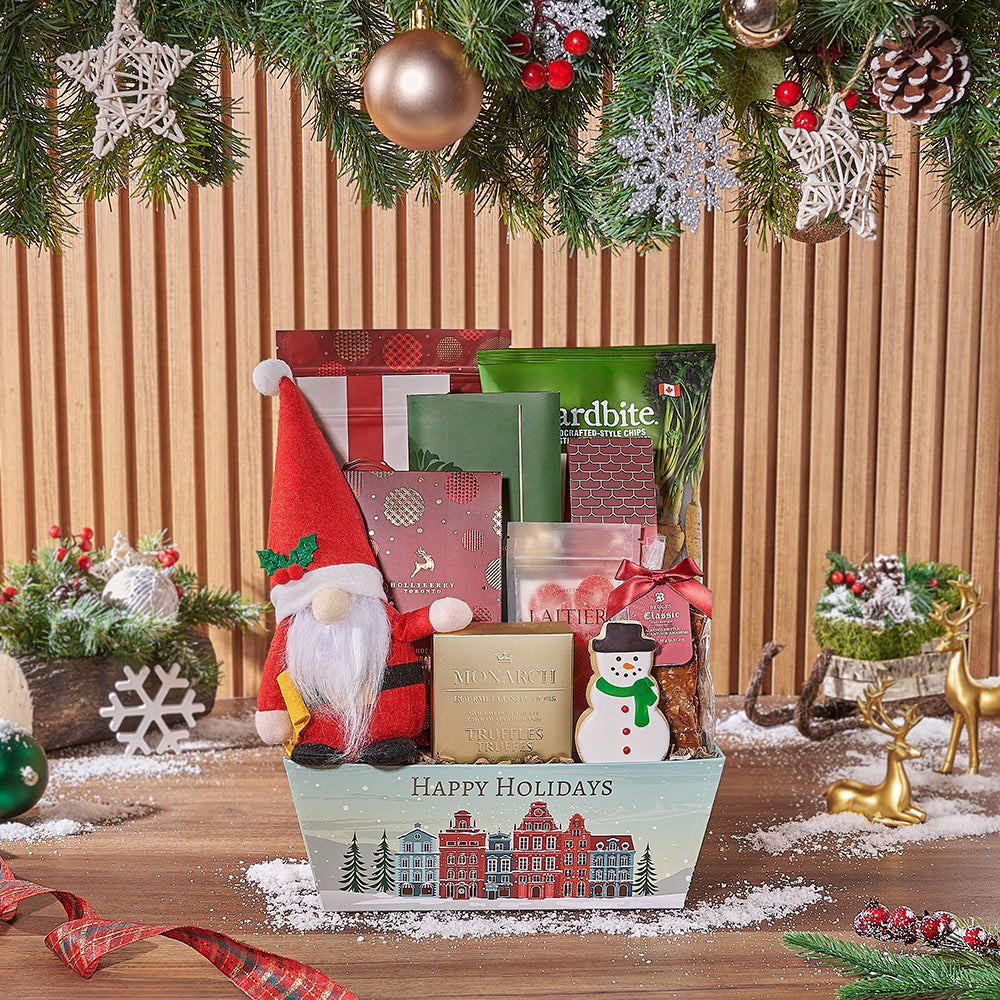 Holiday Treats Chocolate Gift Box – how the gift is presented