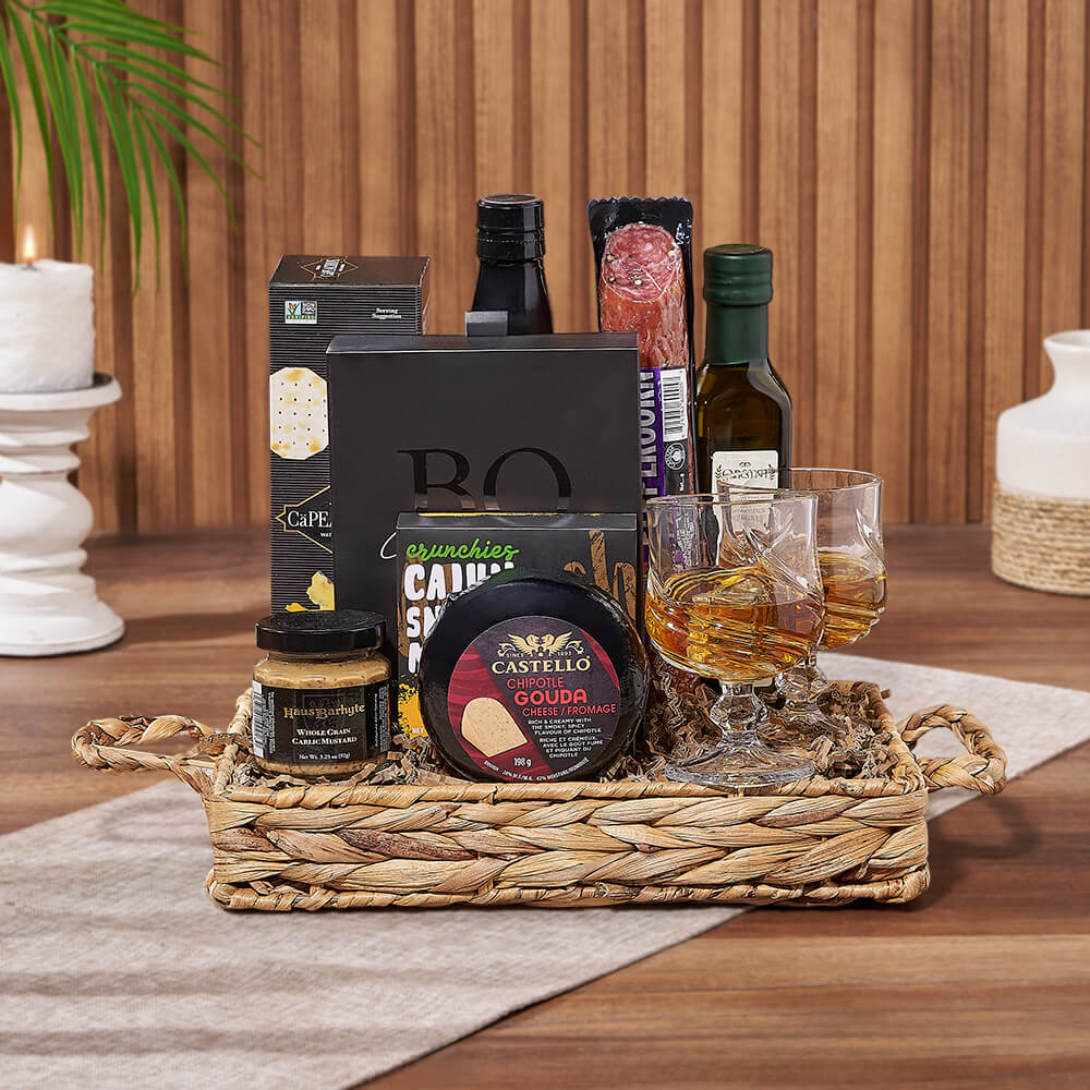 Boss Liquor Gift Crate – how the gift is presented