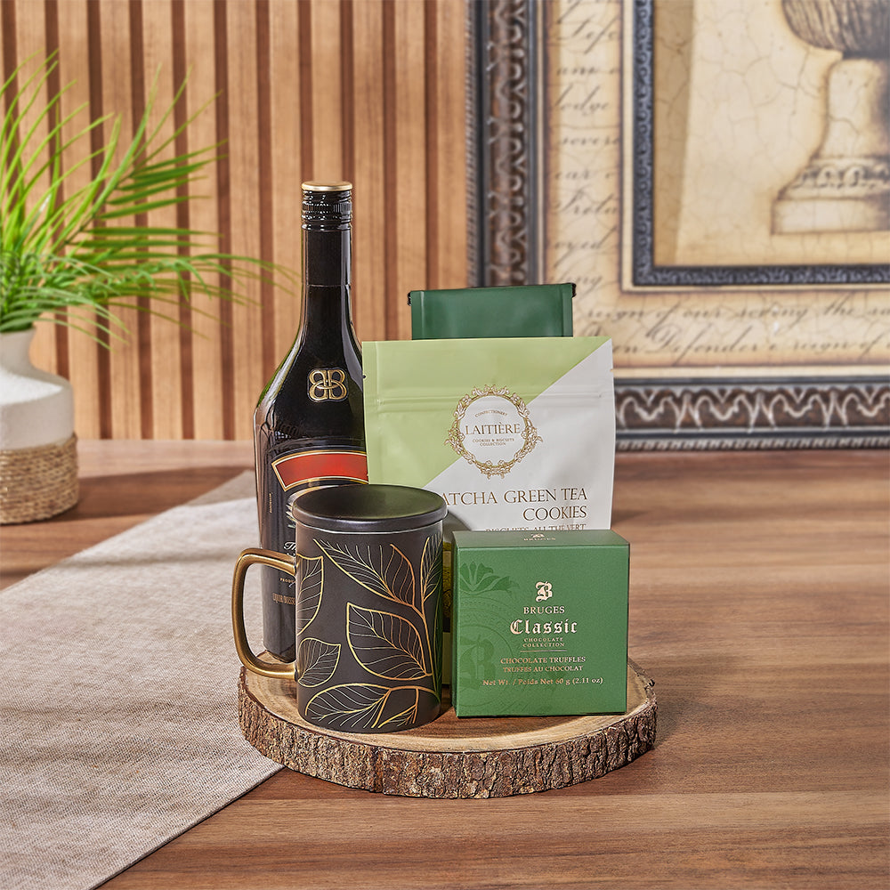 Vodka Liquor Gift Basket – how the gift is presented