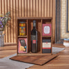 Celebrate in style with the Deluxe Kosher Wine Box, California basket - California delivery