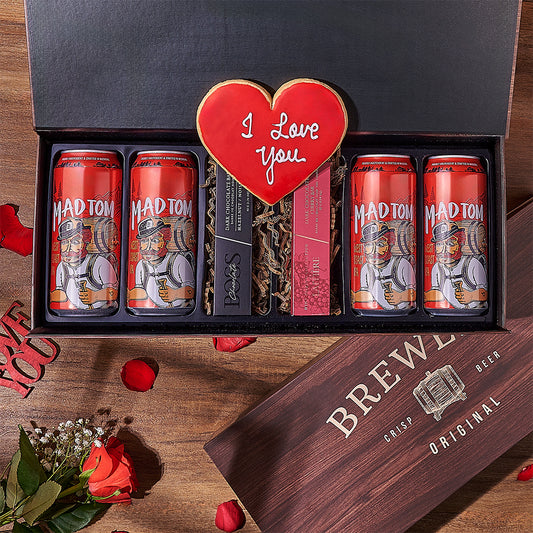Brewery Valentine’s Day Gift Box, beer gift, beer, craft beer gift, craft beer, valentines gift, valentines, America delivery