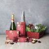 Christmas Joy Champagne Set from America Baskets - America Delivery