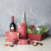 Christmas Morning Wine Gift Set From America Baskets-America Delivery