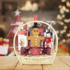 Christmas Wine Picnic Basket from America Baskets - America Delivery