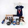 Deluxe Baby Boy Blue Gift Set From America Baskets - America Delivery