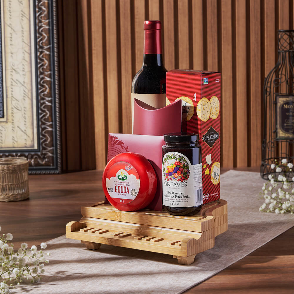 Deluxe Grand Piano & Wine Gift Basket, wine gift, wine, cheese gift, cheese, chocolate gift, chocolate, Los Angeles delivery