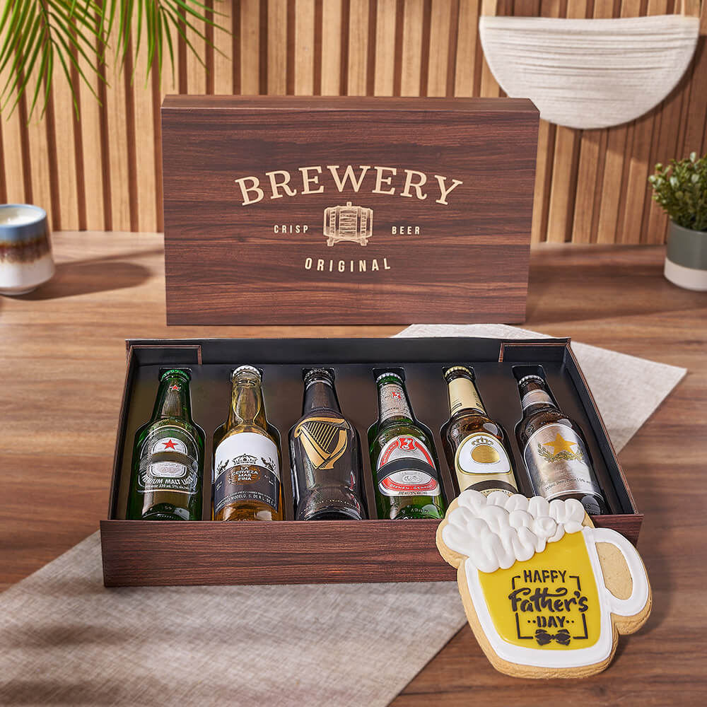 Father’s Day Brew &amp; Cookie Gift, beer gift, beer, fathers day gift, fathers day, America delivery