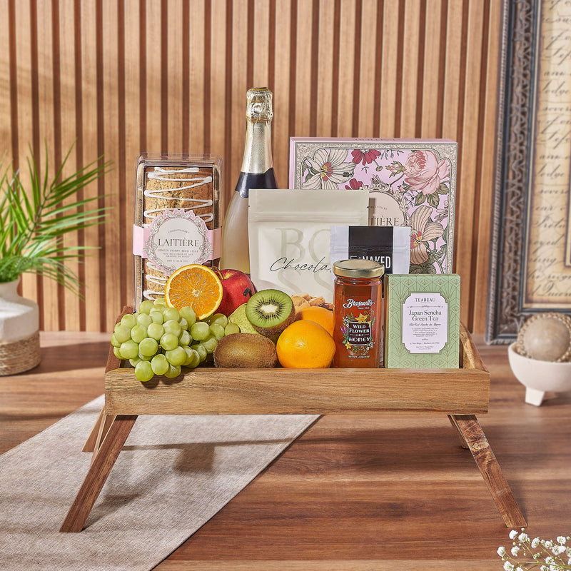 Engagement gift basket
