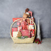 Gourmet Christmas Reindeer Set from America Baskets - Gourmet Gift Basket - America Delivery.