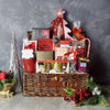 A Chocolatey Christmas Basket from America Baskets - Gourmet Gift Set - America Delivery.