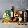 Holiday Wine & Cheese Ball Gift Basket from America Baskets - America Delivery