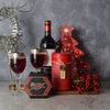 Holiday Wine & Cheese Gift Basket from America Baskets - America Delivery