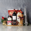 Holiday Wine & Cheese Snack Basket from America Baskets - America Delivery