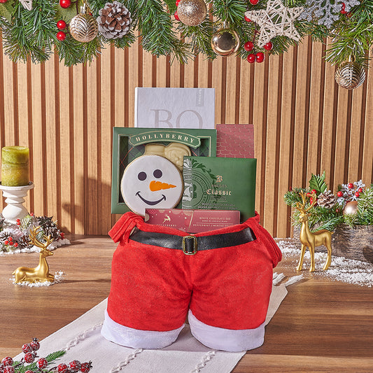 Jolly Old Saint Nick’s Gift Bag, Christmas gift, Christmas, chocolate gift, chocolate, cookie gift, cookie, America delivery
