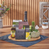 Kosher Celebration & Cacti Gift from America Baskets - Champagne Gift Basket - America Delivery