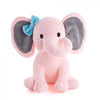 Large Pink Plush Elephant from America Baskets - America Delivery