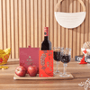 Lunar New Year Wine & Chocolate Gift, wine gift, wine, chinese new year gift, chinese new year, lunar new year gift, lunar new year, America delivery
