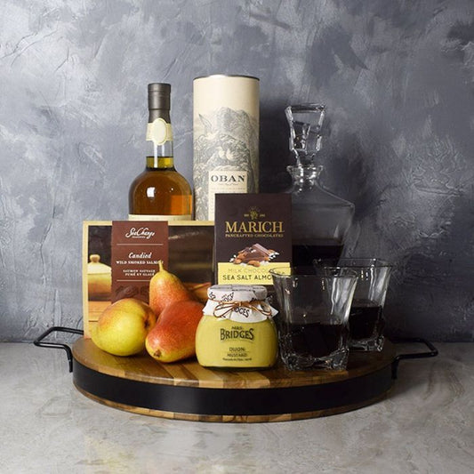 Luxurious Decanter Gift Set from America Baskets - America Delivery