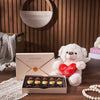 Luxury Truffle & Bear Gift Set, chocolate gift, chocolate, bear gift, bear, America delivery