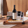 Nutty Surprise Wine Gift Basket from America Baskets - Wine Gift Set - America Delivery.