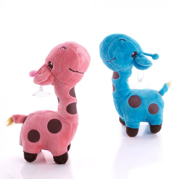 Baby Plush Giraffe Toy Set – how the gift is presented