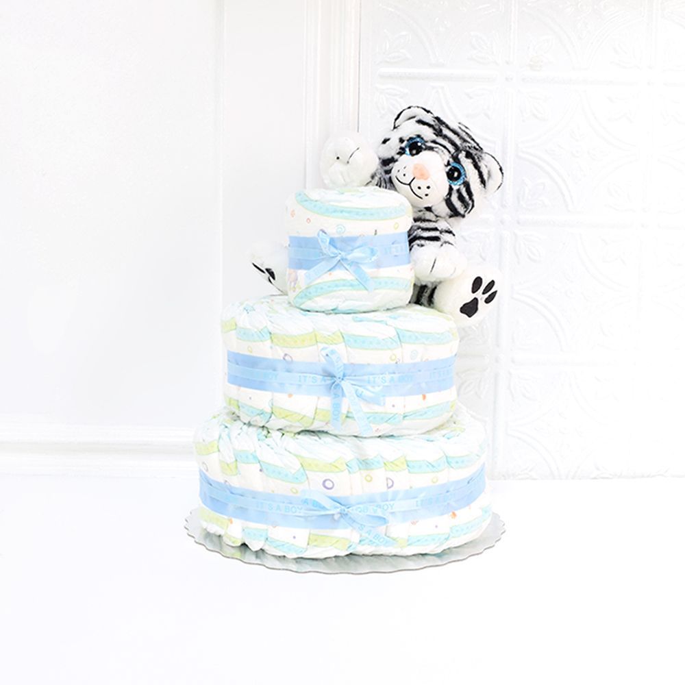 Plush &amp; Perfect Baby Gift Set from America Baskets - Baby Gift Basket - America Delivery.