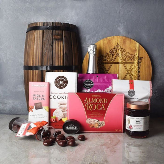 Prestigious Rosh Hashanah Chocolate Gift Set from America Baskets - Champagne Gift Basket - America Delivery