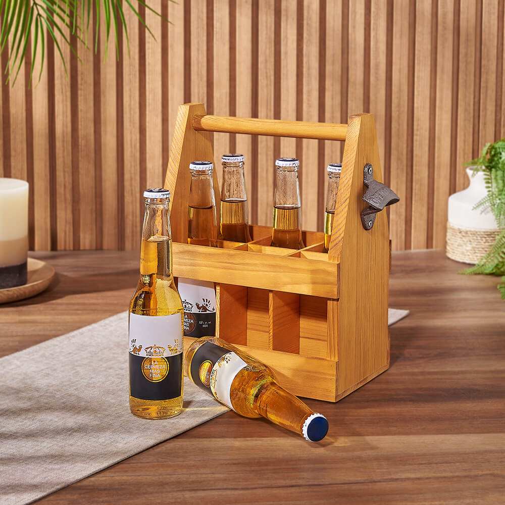 Six Pack Beer & Carrier Gift, beer gift, beer, America delivery