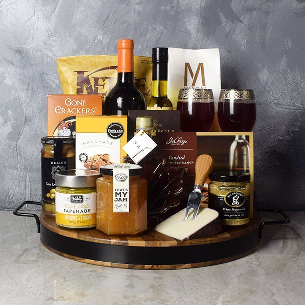 Summer BBQ Entertainment Board from America Baskets - Wine Gift Basket - America Delivery.