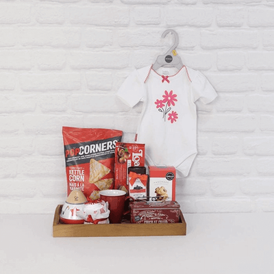 The New Parents Snack Platter from America Baskets - Baby Gift Set - America Delivery.