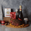 The Red Velvet Cheese Ball Celebration from America Baskets - Champagne Gift Basket - America Delivery.