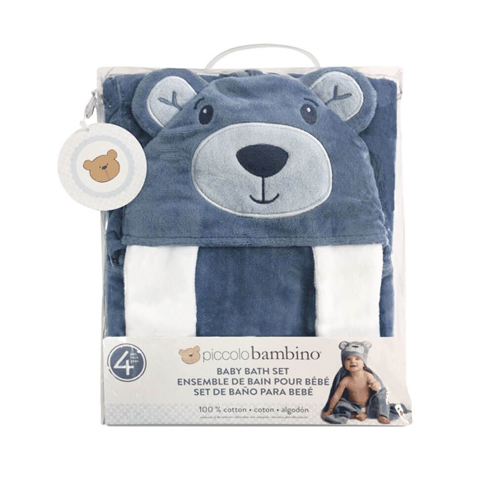 Baby Accessories and Sparkling Wine Basket – how the gift is presented