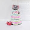 Unisex Diaper Cake From America Baskets - Baby Gift Basket - America Delivery.