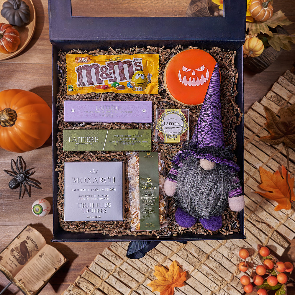 Halloween Wizard Plush Gift Box – how the gift is presented