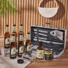 Zesty Barbeque Grill Gift Set with Beer from America Baskets - America Delivery