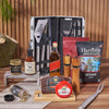 Zesty Barbeque Grill Gift Set with Liquor From America Baskets-America Delivery