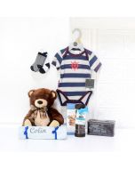 BABYâFIRST WARDROBE GIFT SET, baby boy gift basket, welcome home baby gifts, new parent gifts