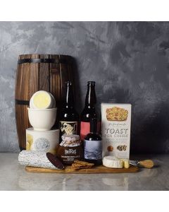 Cured Your Craving, Cheese & Craft Beer Basket