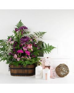 Gardenia Floral Bouquet Gift Set