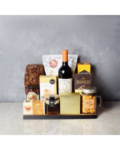 Sweet & Crunchy Wine Gift Set, wine gift baskets, gourmet gift baskets, gift baskets, gourmet gifts