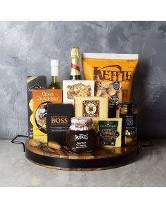 Champagne & Cheese Platter Gift Set