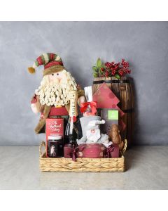 SantaâBounty with Champagne, champagne gift baskets, gourmet gifts, gifts