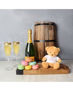 Sweet & Bubbly Birthday Set, champagne gift baskets, gourmet gift baskets, gift baskets, gourmet gifts