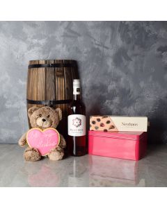 Niagara ValentineâDay Gift Basket, wine gift baskets, gourmet gift baskets, Valentine's Day gifts, gift baskets, romance