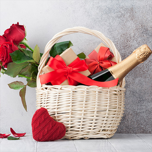 Our Valentine’s Gift Baskets for Spouse & Friends